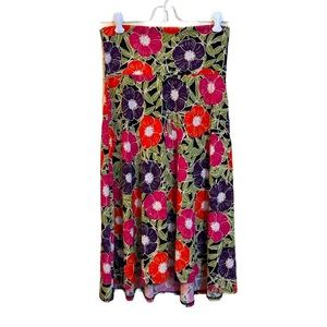 LuLaRoe Azure Skirt Size XS Floral